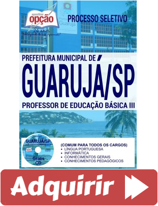 Apostila Professor de Educação Básica III do Processo Seletivo da