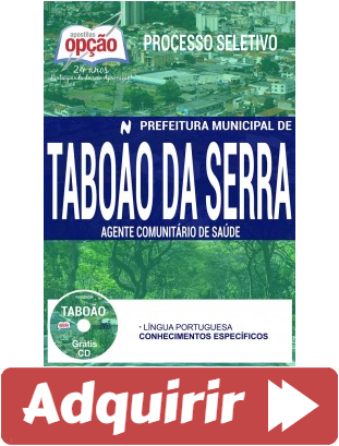 Material De Estudo Processo Seletivo Prefeitura Tabo O Da Serra