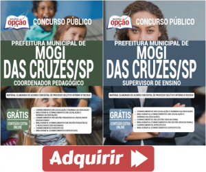 Apostilas Processo Seletivo Prefeitura Mogi Das Cruzes SP 2020