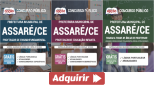 Apostilas Concurso Prefeitura De Assar Ce Empregos