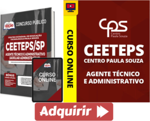 Opção Apostilas e Curso Concurso do CEETEPS SP 2022 2023 cargo