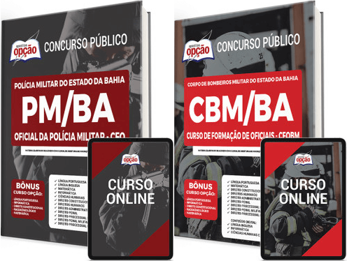 Estude Apostila Concurso PM E CBM BA 2022 2023 No Emprego De Curso