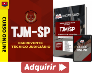 Apostila e Curso Concurso TJM SP 2023 Escrevente Técnico Judiciário