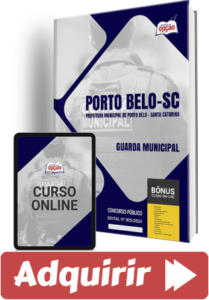 Apostila Concurso Prefeitura Porto Belo SC 2024 Guarda Municipal