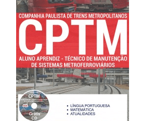 Apostila Aluno Aprendiz do Concurso Público da CPTM / SP – 2017