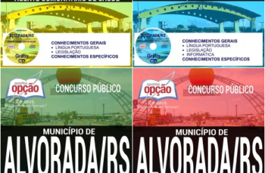 Apostilas Opção para o Concurso Público da Prefeitura Municipal de Alvorada / RS – 2017