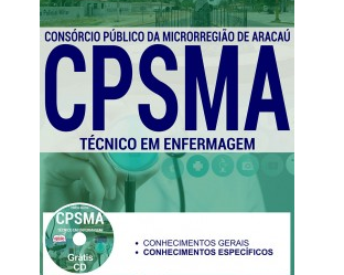 Apostila Concurso CPSMA / CE – 2017, cargo: Técnico em Enfermagem