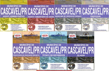 Apostilas Concurso Público Prefeitura de Cascavel / PR – 2017, cargos: Comum a Diversos Empregos