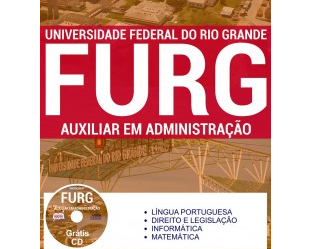 Apostila Auxiliar em Administração do Concurso Público da FURG / RS – 2017