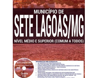 Material de Estudo Processo Seletivo Prefeitura de Sete Lagoas / MG – 2017, Comum a Todos os Empregos