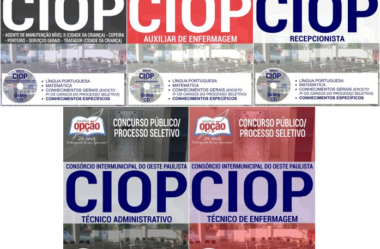 Apostilas Concurso / Processo Seletivo Consórcio Intermunicipal do Oeste Paulista – CIOP / 2017, Diversos Empregos