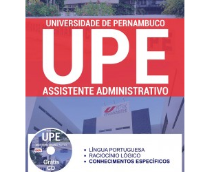 Apostila Concurso UPE – 2017, cargo: Assistente Administrativo