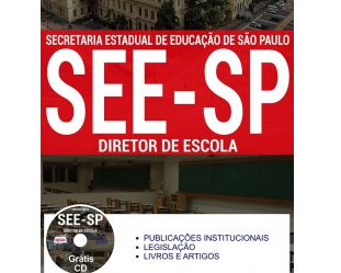 Apostila Concurso SEE / SP – 2017, cargo: Diretor de Escola