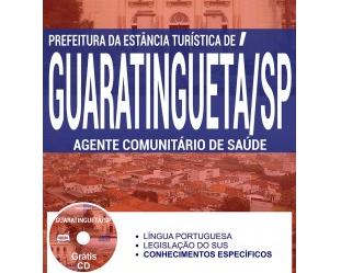 Apostila Concurso Prefeitura de Guaratinguetá / SP – 2017, cargo: Agente Comunitário de Saúde