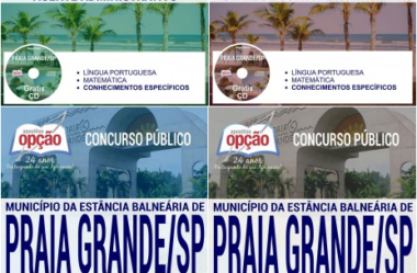 Apostilas Diversos Cargos do Concurso Público da Prefeitura de Praia Grande / SP – 2017