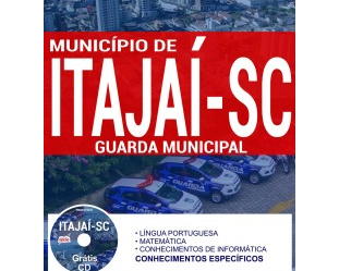 Apostila Concurso Município de Itajaí / SC – 2017, Guarda Municipal