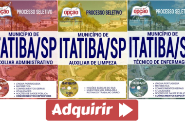 Apostilas Diversos Empregos do Concurso Público da Fundação do ABC / Município de Itatiba / SP – 2017