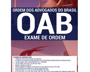 Apostila Preparatória Exame de Ordem dos Advogados do Brasil / OAB – 2017