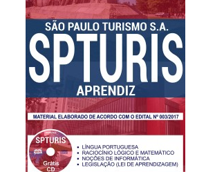 Apostila Estudar Concurso Público SPTURIS / SP – 2017/2018, Aprendiz