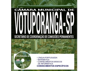 Apostila Concurso Público Câmara Municipal de Votuporanga / SP – 2017, Secretário de Coordenação de Comissões Permanentes