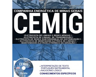 Apostila Eletricista e Mantenedor do Concurso Público da CEMIG – 2017/2018