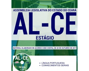 Apostila de Estudo Processo Seletivo ALCE – 2017, emprego: Estágio