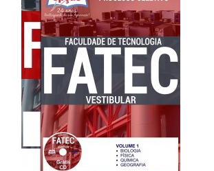 Apostila Preparatória para Ingresso em Cursos do Vestibular da FATEC 1º Semestre de 2018