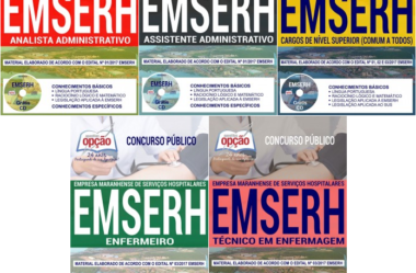 Apostilas Diversos Cargos do Concurso Público da EMSERH / MA – 2017/2018