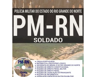 Apostila Concurso Público PM / RN – 2018, Praça da Polícia Militar (Soldado)