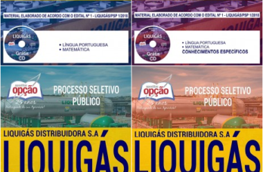 Apostilas Diversos Cargos do Processo Seletivo Público da LIQUIGÁS – 2018