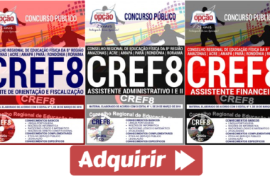 Apostilas Comum Todos os Cargos do Concurso Público do CREF da 8ª Região – 2018