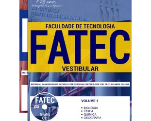 Apostila de Preparação para os Cursos Presenciais do Processo Seletivo Vestibular FATEC 2º Semestre – 2018