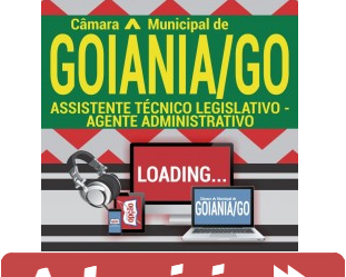 Curso Preparatório Online Assistente Técnico Legislativo – Agente Administrativo do Concurso da Câmara de Goiânia / GO – 2018