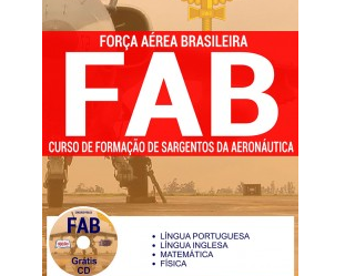 Material de Estudo Concurso Curso Formação CFS 2/2019, função: Sargentos da Aeronáutica (FAB) – 2018