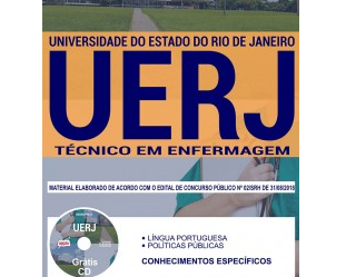 Apostila para Técnico em Enfermagem do Concurso da UERJ – 2018/2019