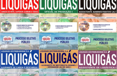 Apostilas Impressas e Digitais Diversos Cargos do Processo Seletivo Público da LIQUIGÁS – 2018