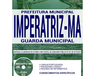 Apostila Guarda Municipal do Concurso Público da Prefeitura de Imperatriz / MA – 2018