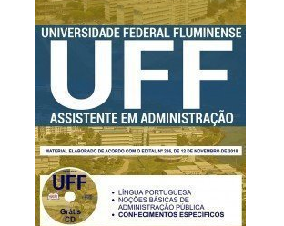 Apostila Concurso Público da UFF – 2019, cargo: Assistente em Administração