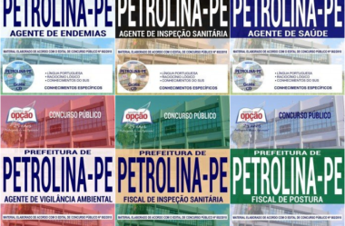 Apostilas Vários Cargos do Concurso da Prefeitura de Petrolina / PE – 2018/2019