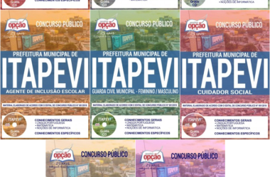 Apostilas Concurso Público Prefeitura de Itapevi / SP – 2019, Vários Cargos