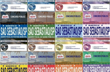 Apostilas Concurso Público Município de São Sebastião / SP – 2019, cargos: Diversos Empregos