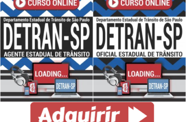 Cursos Online Concurso DETRAN / SP – 2019, cargos: Oficial e Agente Estadual de Trânsito