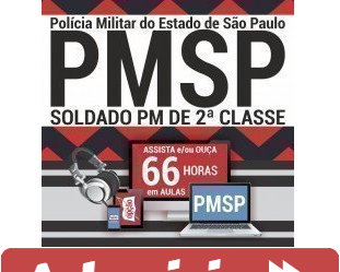 Curso Online Soldado PM de 2ª Classe – Concurso Público PM / SP – 2019