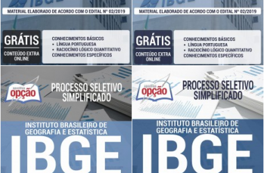 Apostilas Processo Seletivo IBGE – 2019, Analista Censitário (AC)