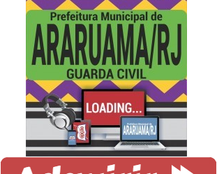 Curso Preparatório Online Guarda Civil do Concurso Público da Prefeitura de Araruama / RJ – 2019