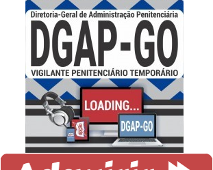 Curso Preparatório Online Vigilante Penitenciário Temporário do Processo Seletivo do DGAP – SEAD / GO – 2019