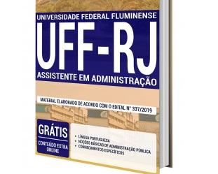 Apostila Concurso Público da UFF / RJ – 2020, emprego: Assistente em Administração