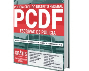 Opção Apostilas Concurso Público Polícia Civil do Distrito Federal – PC / DF – 2020, cargo: Escrivão de Polícia