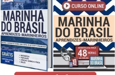 Apostila e Curso Online Concurso de Aprendizes de Marinheiro da Marinha do Brasil – 2020