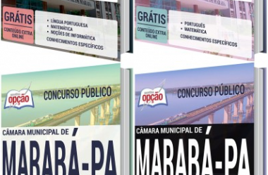 Apostilas Impressas e Digitais Vários Cargos do Concurso Público da Câmara Municipal de Marabá / PA – 2020